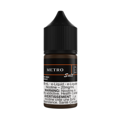 MTL Original Salt Nic e-liquid, 30mL bottle, smooth Montreal-inspired blend for pod and pen mouth-to-lung setups.