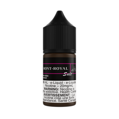 MTL Original Salt Nic e-liquid, 30mL bottle, smooth Montreal-inspired blend for pod and pen mouth-to-lung setups.