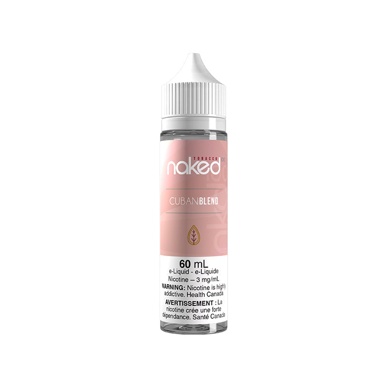 Naked 100 Freebase 60mL — Cuban Blend