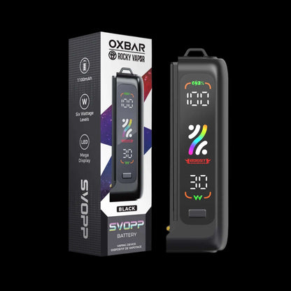 OXBAR Rocky Vapor SVOPP Device Gunmetal - flavor-rich disposable vape for everyday satisfaction, available in Hawkesbury, Ottawa, and across Ontario.