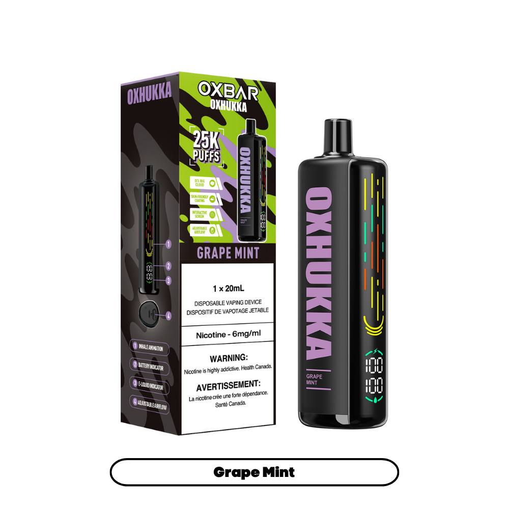 ox bar vape flavors Ox Bars Vape Oxbar G Prime main image 1