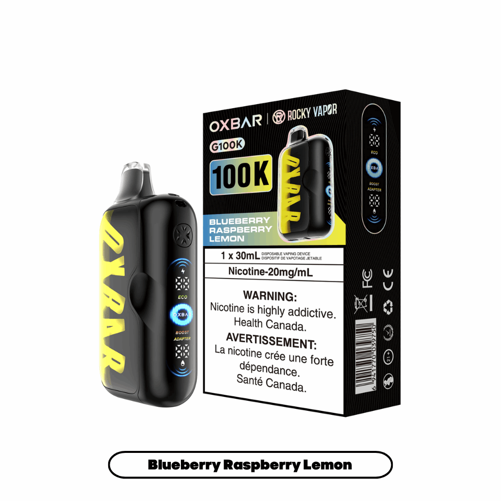 Rocky Vapor Oxbar G100K Disposable Vape