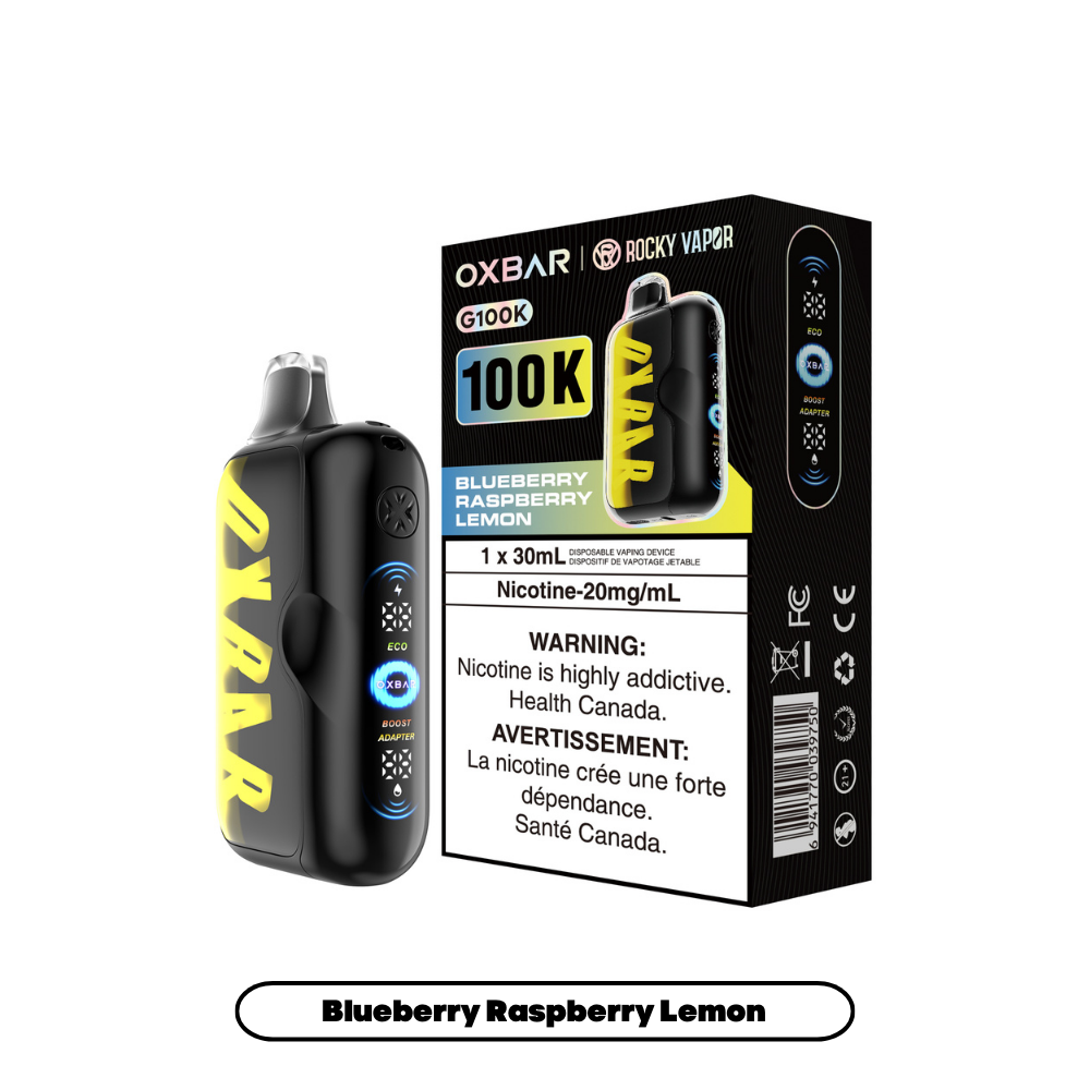 Rocky Vapor Oxbar G100K Disposable Vape | 100,000 Puffs
