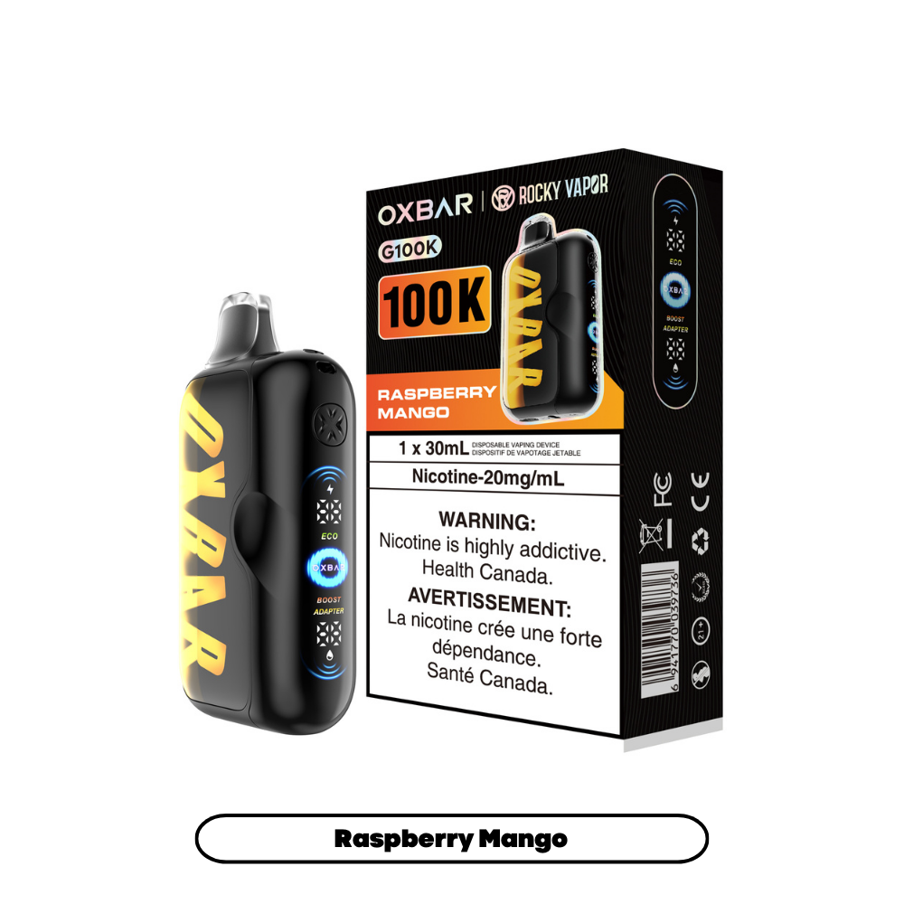 Rocky Vapor Oxbar G100K Disposable Vape | 100,000 Puffs