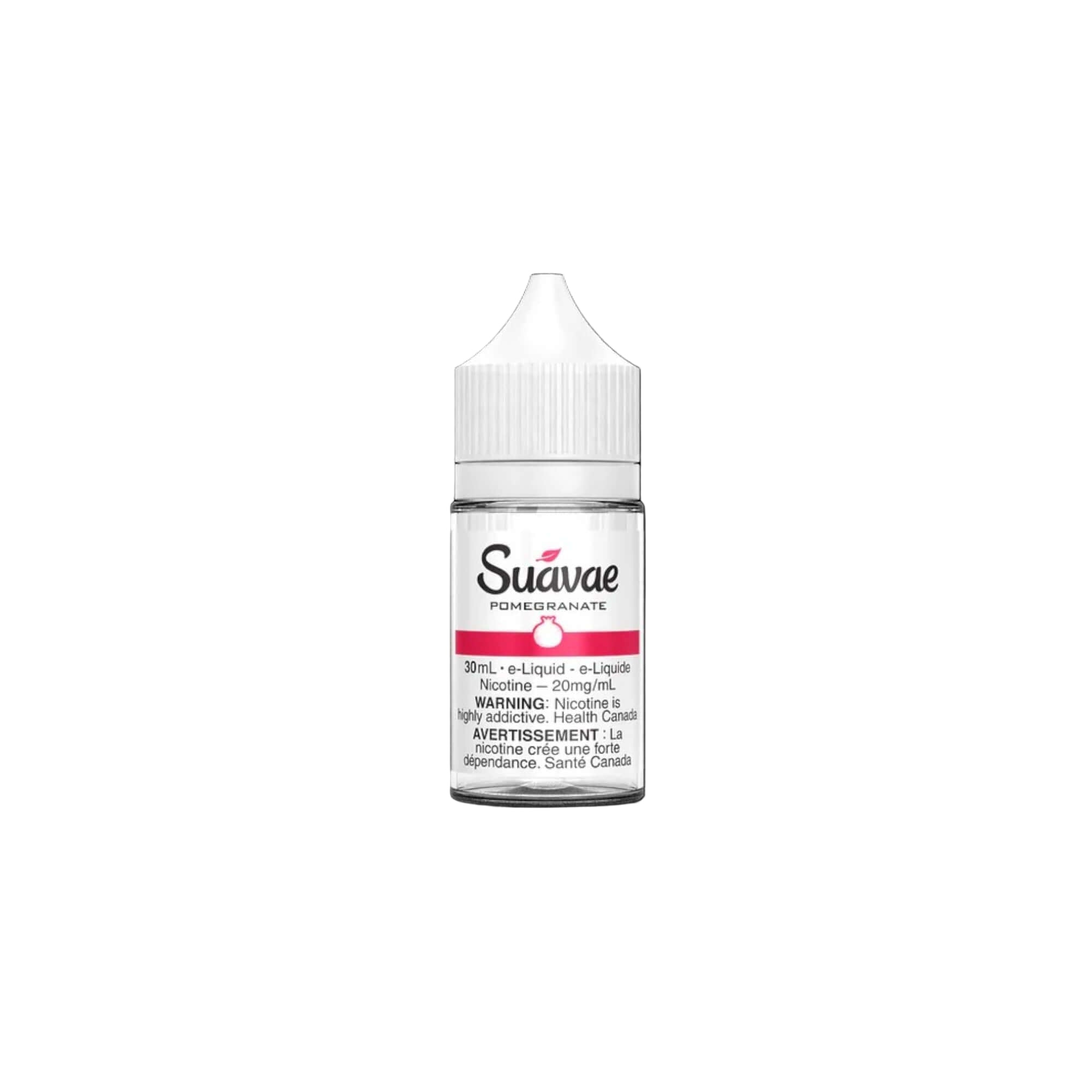 Suavae Flavourless E-Liquid Canada bottle, 30ml for discreet vaping with no added flavour.