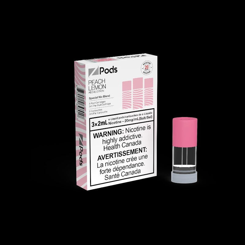 Z Pods, Fresh Summer flavour, 20mg nicotine strength with balanced salt nic and freebase blend, smooth and powerful vape experience, ideal for Ontario and Quebec vapers.