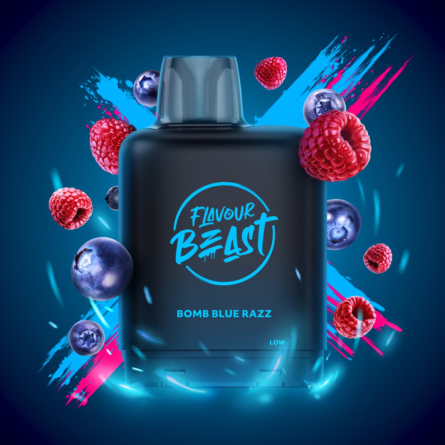 Flavour Beast level X boost 25K Mad Mango Peach - long-lasting Level X Boost vape with intense flavour delivery, available in Hawkesbury, Ottawa, and across Ontario.
