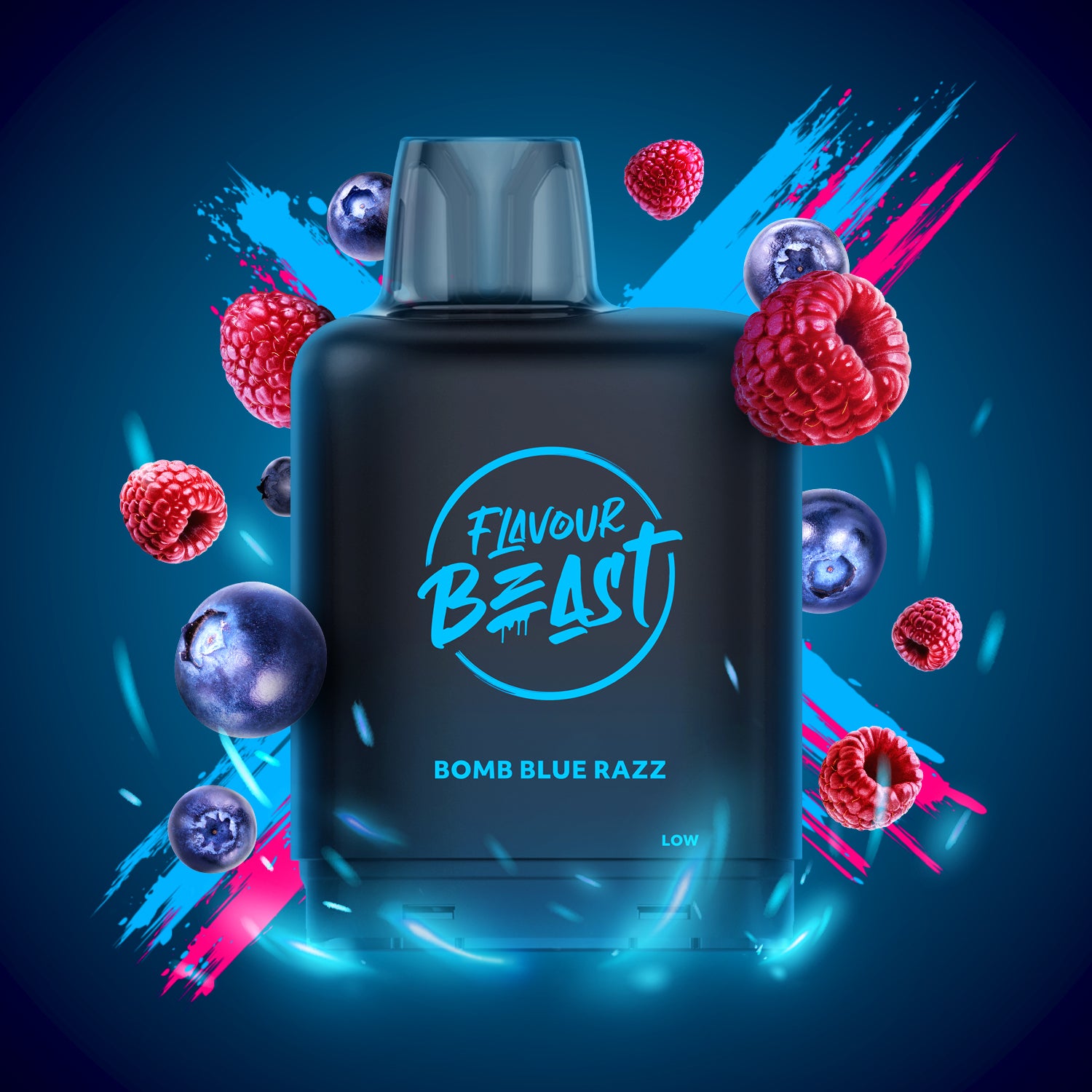 Flavour Beast level X boost 25K Mad Mango Peach - long-lasting Level X Boost vape with intense flavour delivery, available in Hawkesbury, Ottawa, and across Ontario.