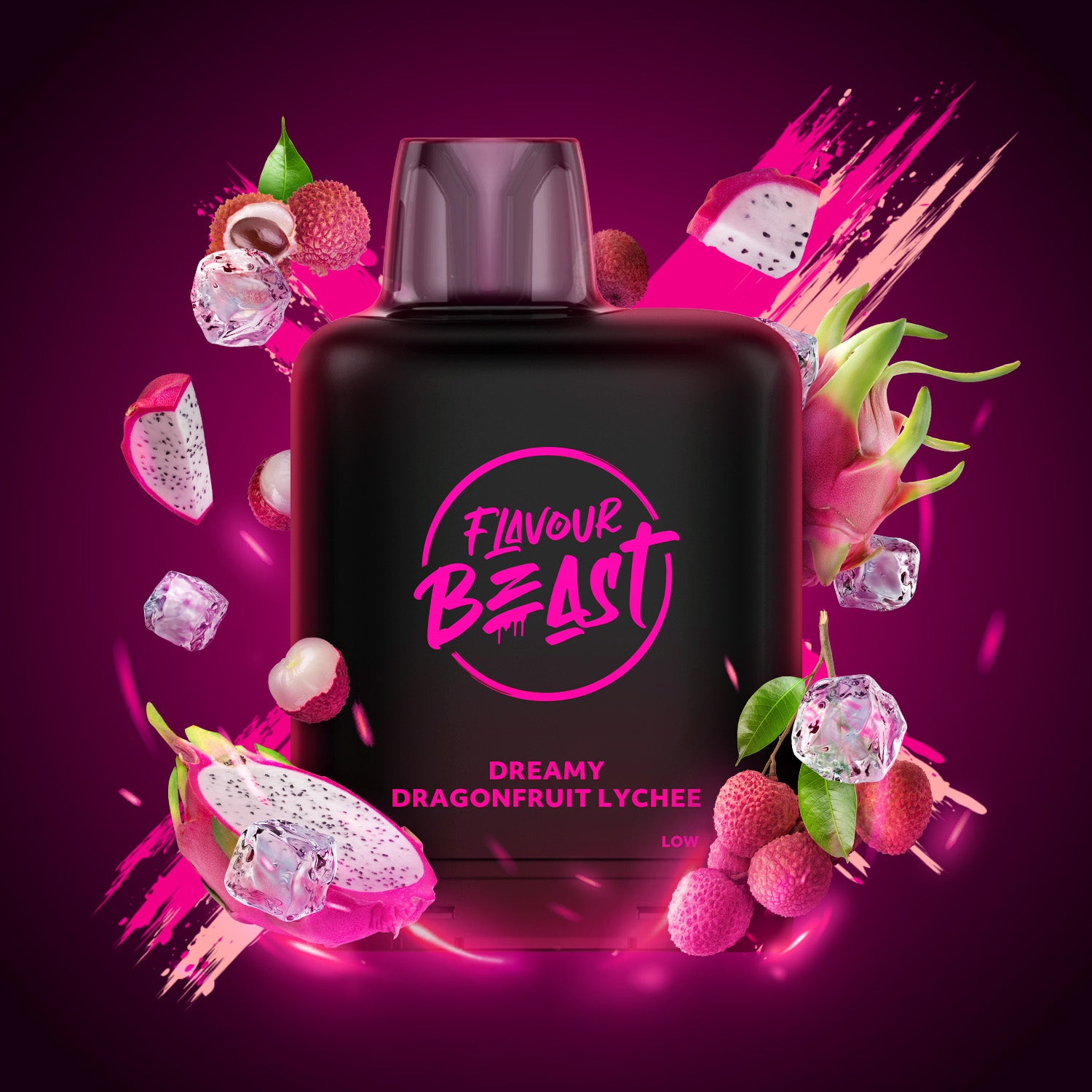 Flavour Beast level X boost 25K Dope Double Kiwi Iced - long-lasting Level X Boost vape with intense flavour delivery, available in Hawkesbury, Ottawa, and across Ontario.