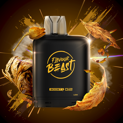 Flavour Beast level X boost 25K Super Sour Peach Iced - long-lasting Level X Boost vape with intense flavour delivery, available in Hawkesbury, Ottawa, and across Ontario.