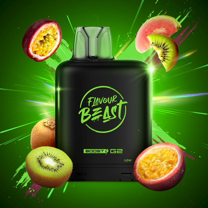 Flavour Beast level X boost 25K Strawberry Cherry Watermelon - long-lasting Level X Boost vape with intense flavour delivery, available in Hawkesbury, Ottawa, and across Ontario.