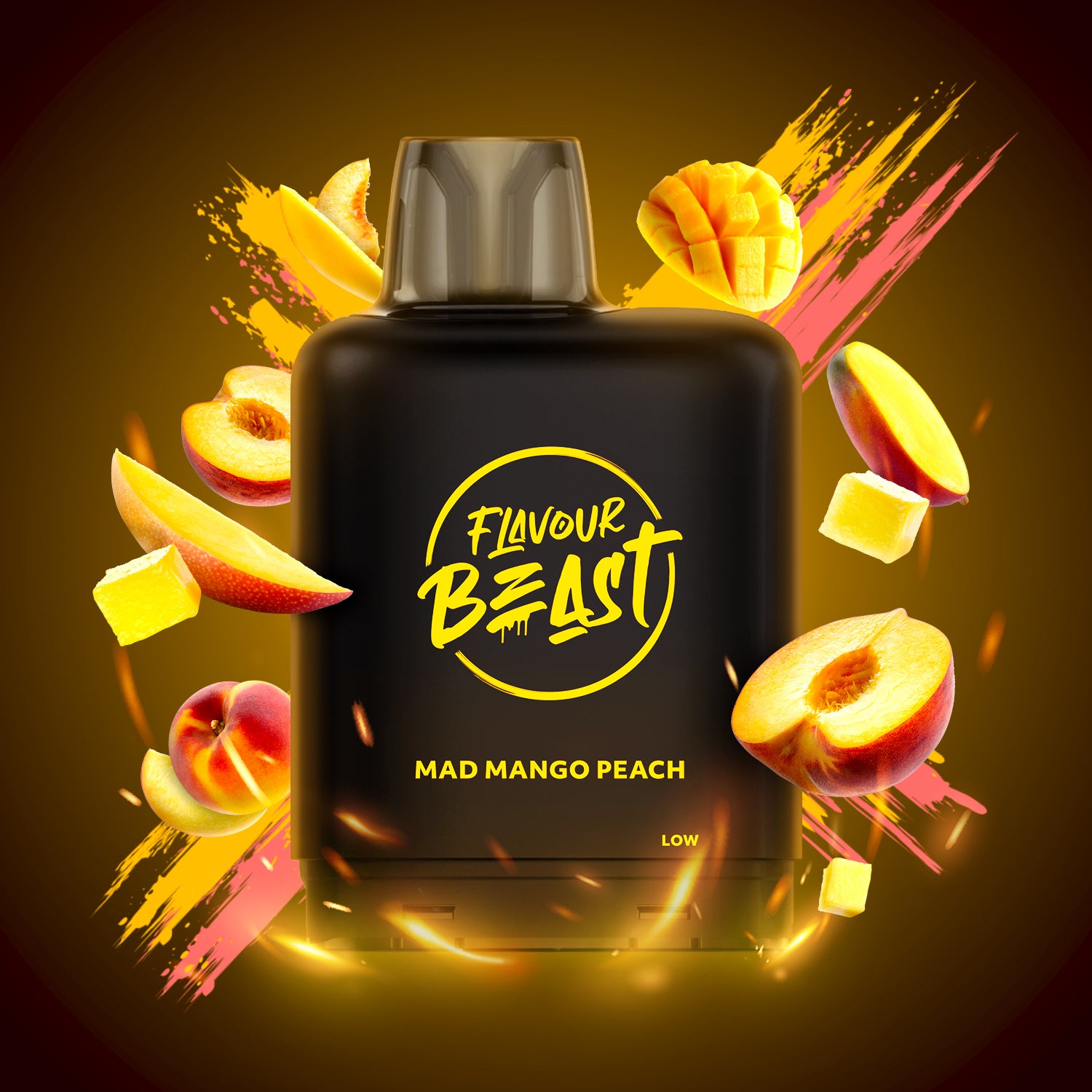 Flavour Beast level X boost 25K Flippin Fruit Flash - long-lasting Level X Boost vape with intense flavour delivery, available in Hawkesbury, Ottawa, and across Ontario.