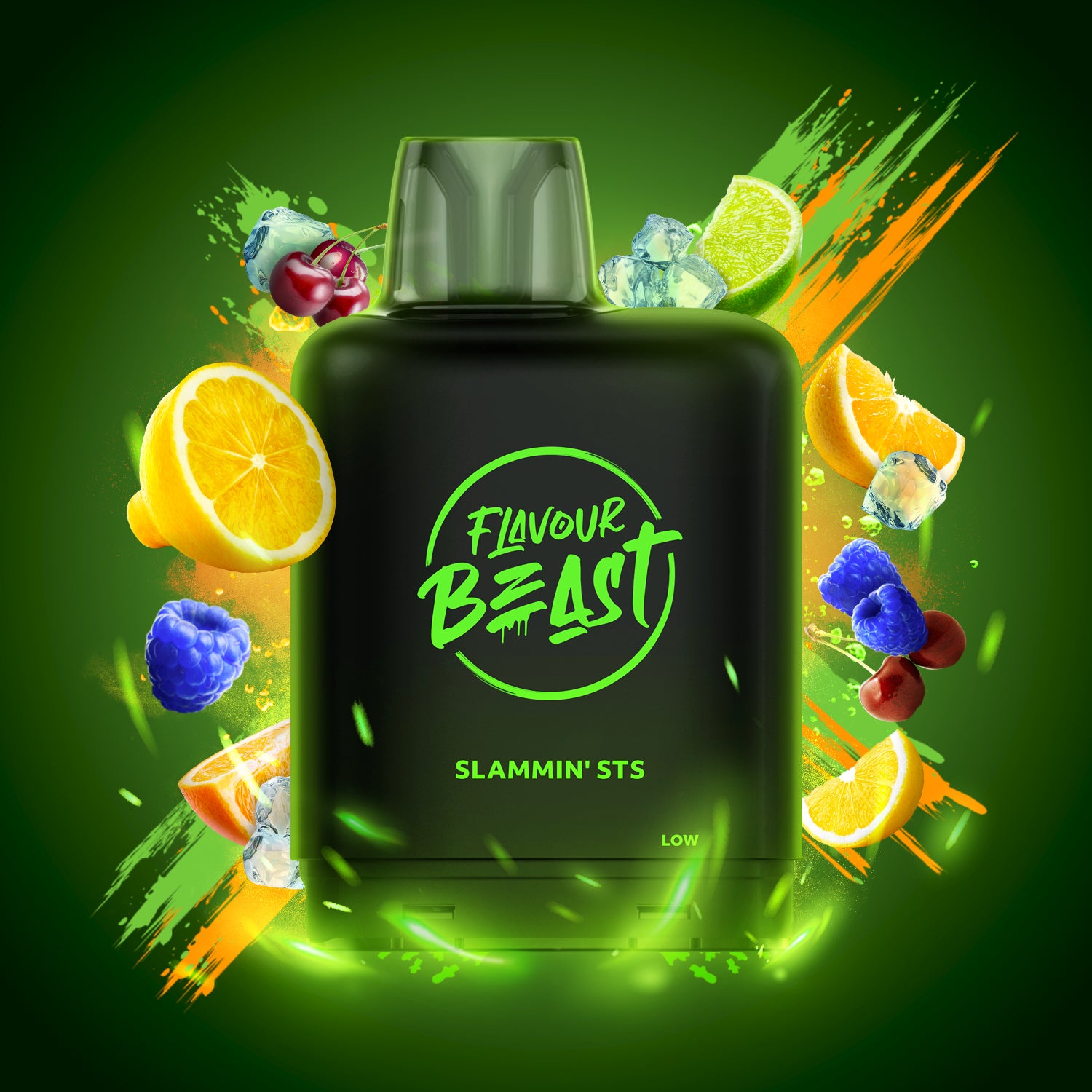 Flavour Beast level X boost 25K Famous Fruit ko - long-lasting Level X Boost vape with intense flavour delivery, available in Hawkesbury, Ottawa, and across Ontario.