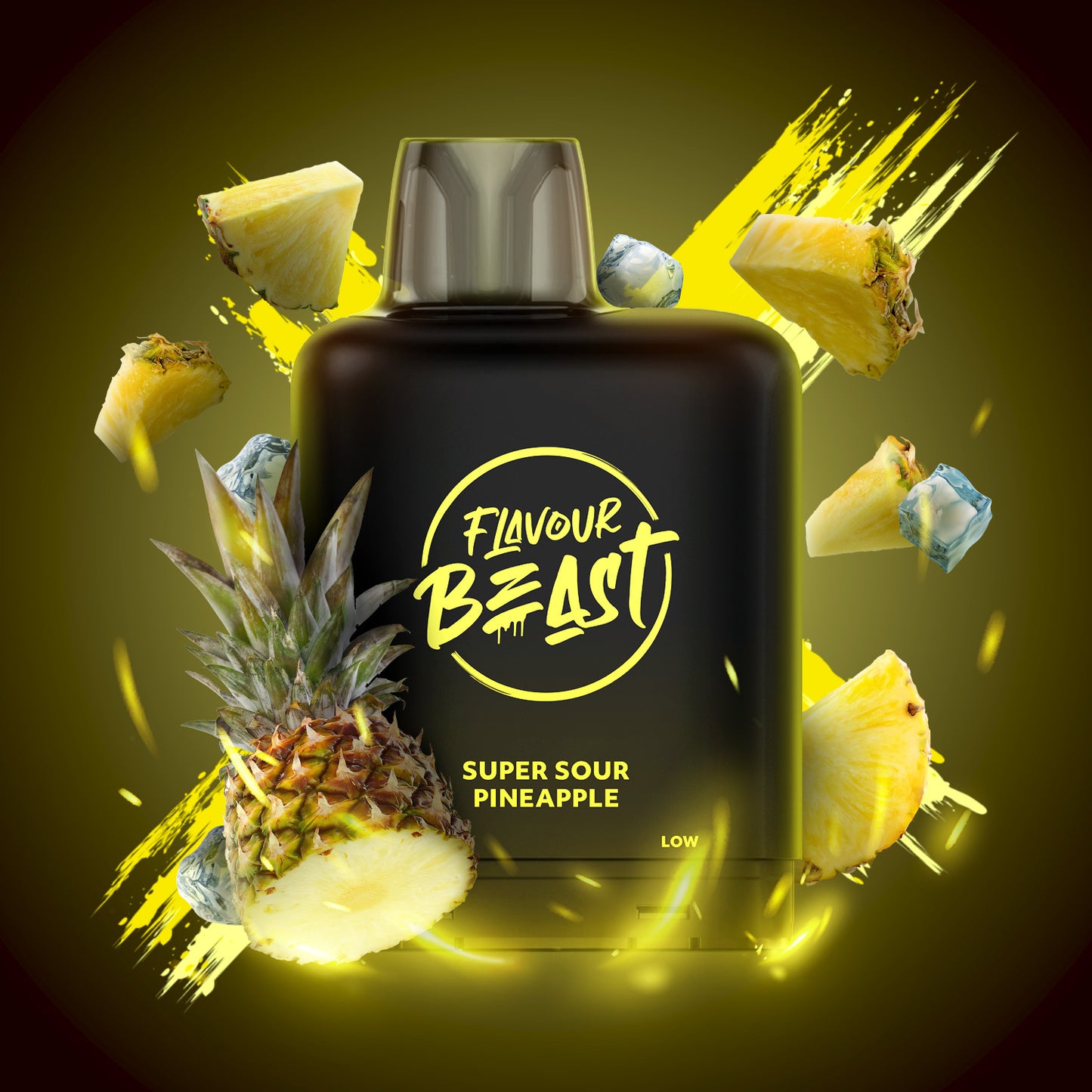 Flavour Beast level X boost 25K Blazing Banana Blackberry - long-lasting Level X Boost vape with intense flavour delivery, available in Hawkesbury, Ottawa, and across Ontario.