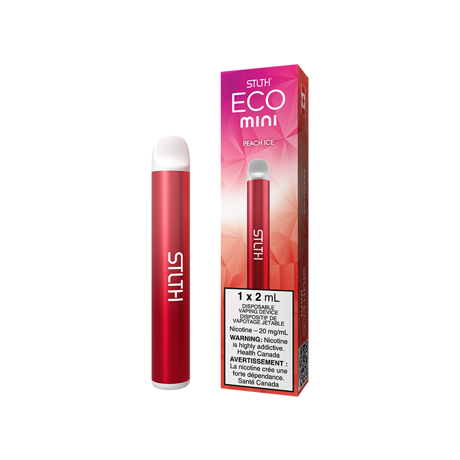 STLTH Eco Mini Disposable Vape — Peach Ice