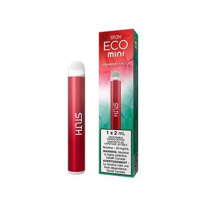 STLTH Eco Mini Disposable Vape — Strawberry Kiwi Ice