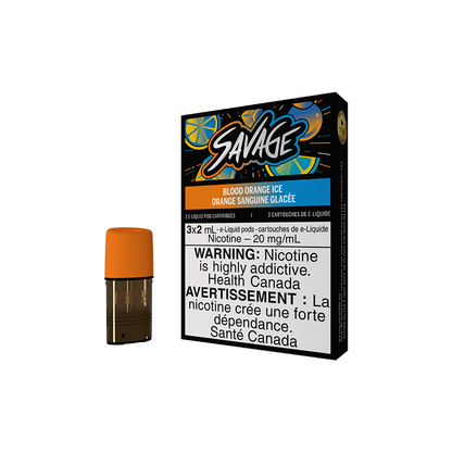 STLTH Savage Pods — Blood Orange Ice