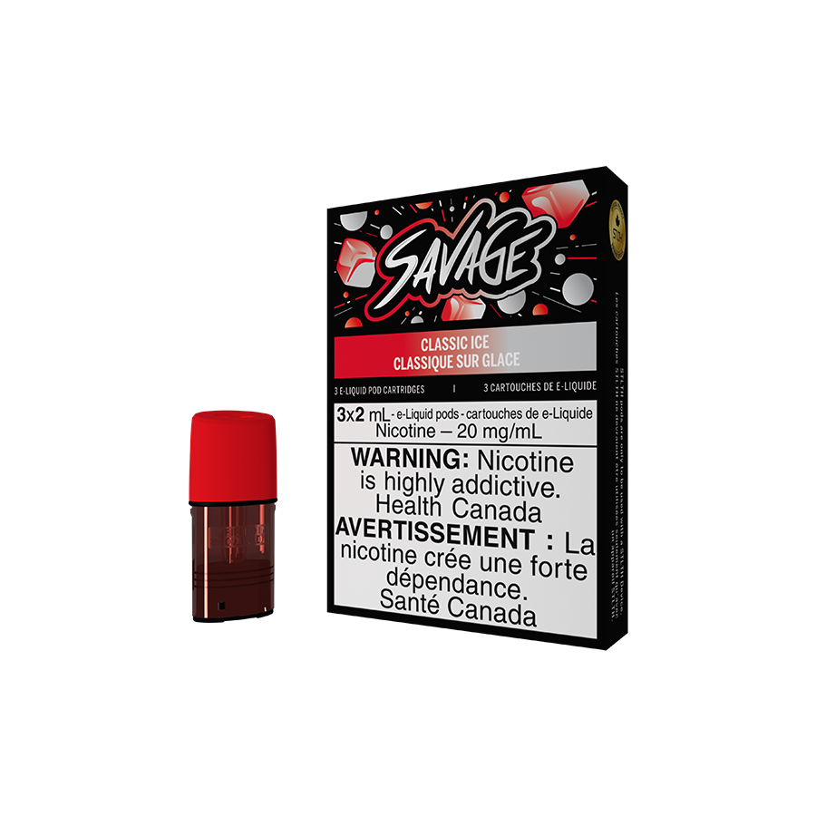 STLTH Savage Pods — Classic Ice