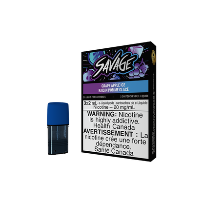 STLTH Savage Pods — Grape Apple Ice
