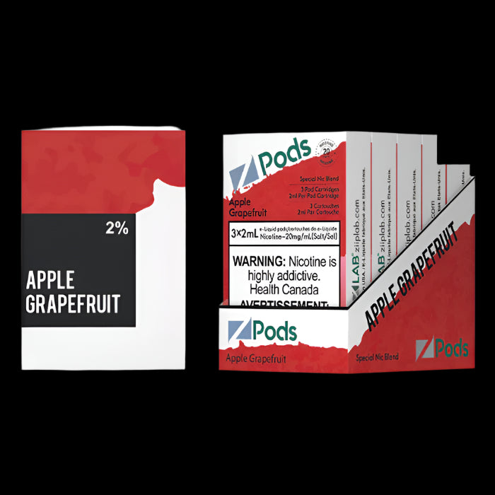 Z Pods -  Crystal Sting (Sour Mouth) - premium vape pod with rich flavour and smooth experience, available in Hawkesbury, Ottawa, and across Ontario.