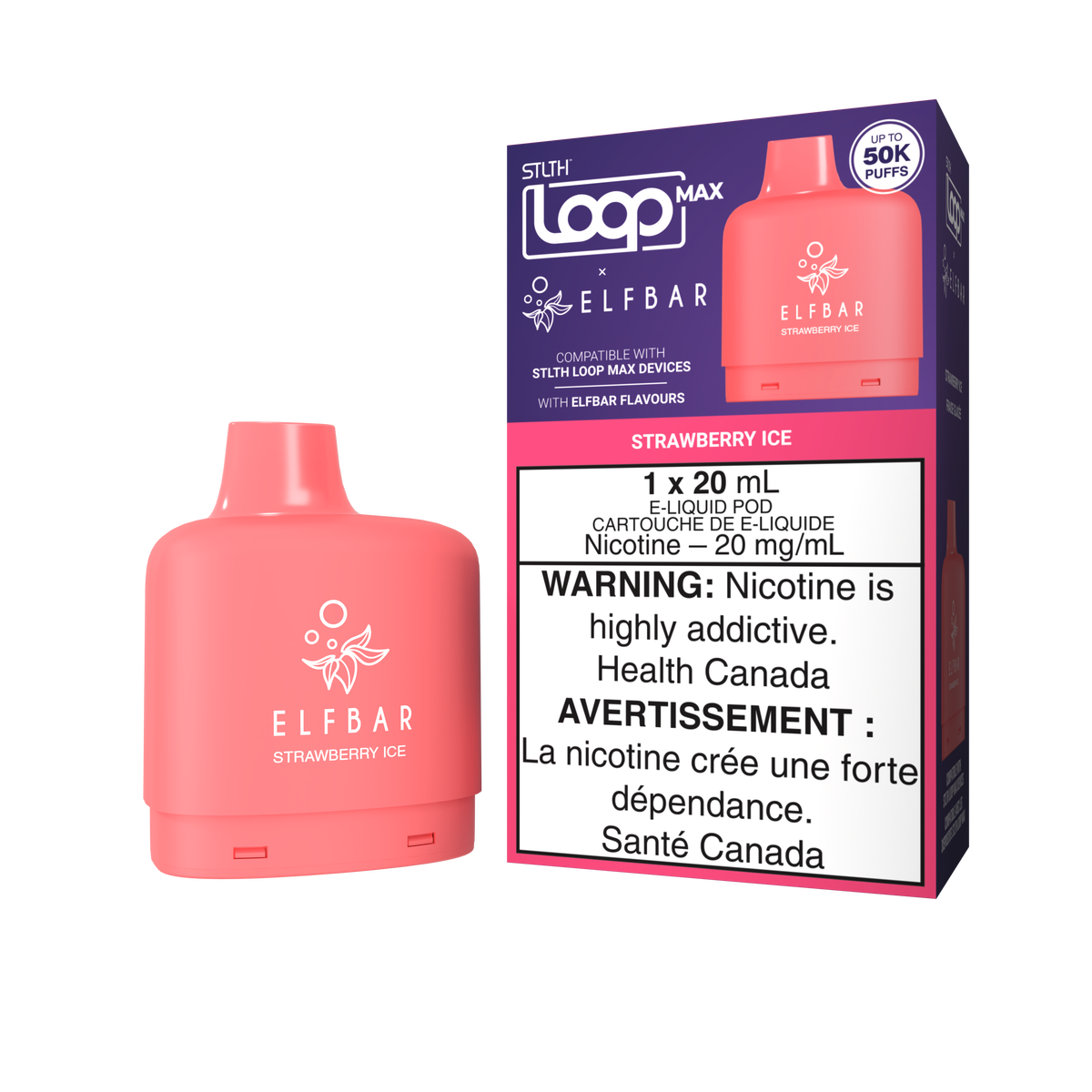 STLTH LOOP MAX x ELFBAR 50,000 Puffs Canada | Supa Vapes STLTH LOOP MAX x ELFBAR 50,000 Puffs Canada | Supa Vapes