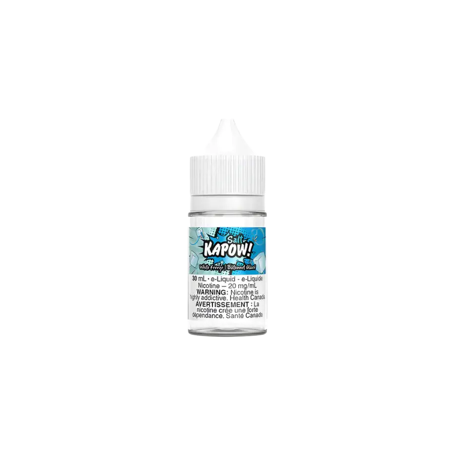 KAPOW! salt nicotine ejuice - Purply 20mg - powerful vape experience available in Hawkesbury, Ottawa, and across Ontario.