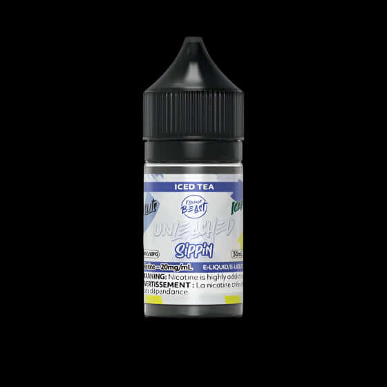 Flavour Beast Unleashed e-liquid - sippin (salt) Iced Tea - next-level salt nic flavors available in Hawkesbury, Ottawa, and across Ontario.