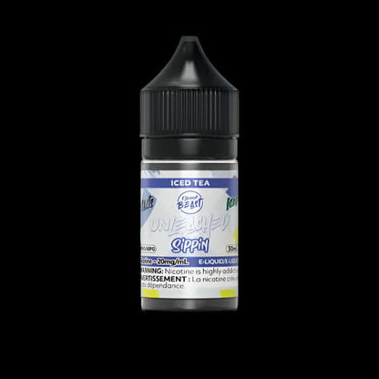 Flavour Beast Unleashed e-liquid - sippin (salt) Iced Tea - next-level salt nic flavors available in Hawkesbury, Ottawa, and across Ontario.