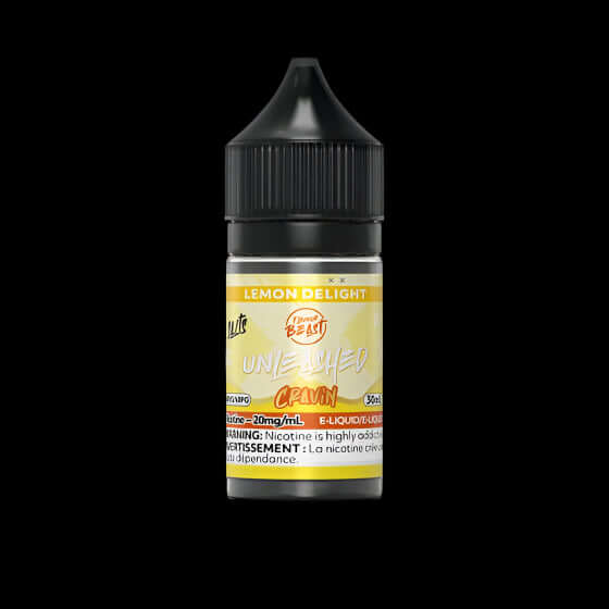 Flavour Beast Unleashed e-liquid - cravin (salt) Lemon Delight - next-level salt nic flavors available in Hawkesbury, Ottawa, and across Ontario.