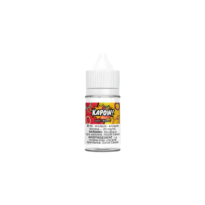 KAPOW! salt nicotine ejuice - Nana 12mg - powerful vape experience available in Hawkesbury, Ottawa, and across Ontario.