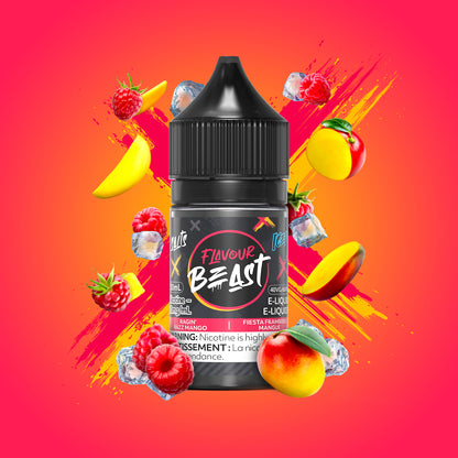 Salt Nicotine Flavour: Ragin' Razz Mango MG: 20mg Flavour Beast e-liquid salt (30ML) | Supa Vapes - Hawkesbury, Ottawa & Ontario Vape Shop