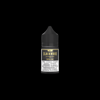 BLACKWOOD Salt (30ML) Double Barrel 12 mg - smooth and flavorful ejuice available in Hawkesbury, Ottawa, and across Ontario.
