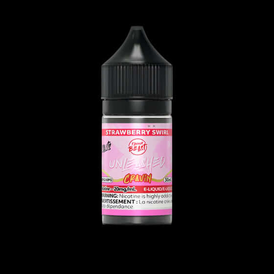 Flavour Beast Unleashed e-liquid - cravin (salt) Strawberry Swirl - next-level salt nic flavors available in Hawkesbury, Ottawa, and across Ontario.