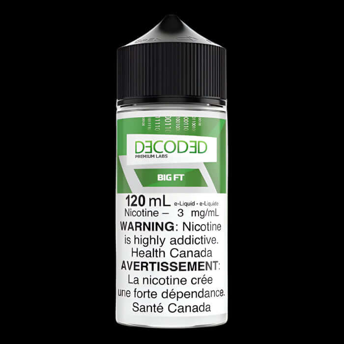 DECODED Salt (30ML) Atlantis 1.2% - smooth and satisfying ejuice available in Hawkesbury, Ottawa, and across Ontario.