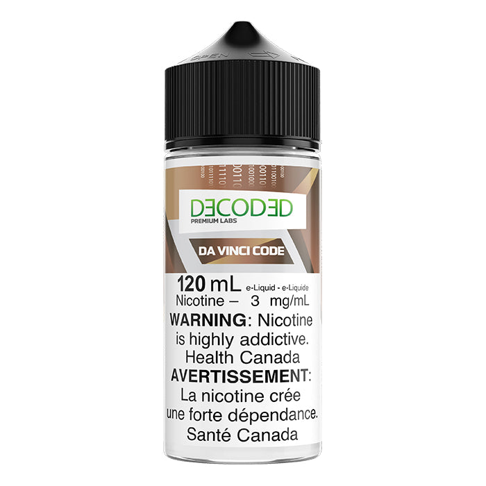 DECODED Salt Nic (30mL), Big FT flavour mini donut with cinnamon and sugar, 2% nicotine salt for smooth vaping, ideal for pod system users in Ontario and Quebec.