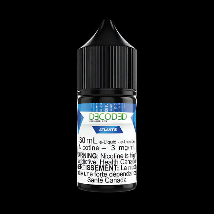 DECODED Salt (30ML) Area 51 2% - smooth and satisfying ejuice available in Hawkesbury, Ottawa, and across Ontario.
