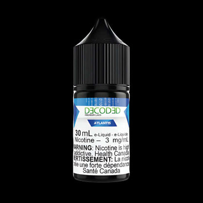 DECODED Salt (30ML) Area 51 2% - smooth and satisfying ejuice available in Hawkesbury, Ottawa, and across Ontario.