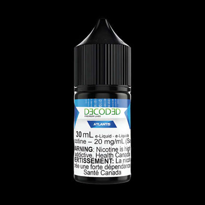 DECODED Salt (30ML) LCH NS 1.2% - smooth and satisfying ejuice available in Hawkesbury, Ottawa, and across Ontario.