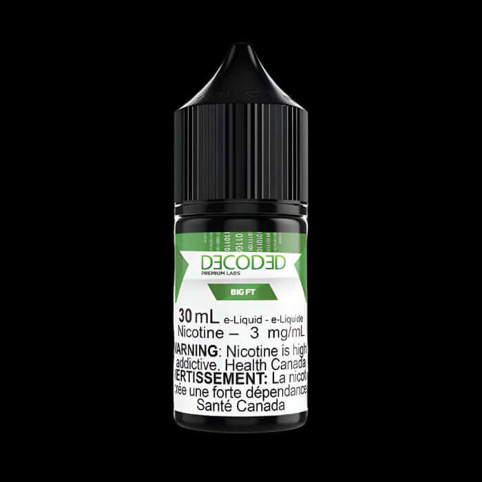 DECODED Salt (30ML) Atlantis 2% - smooth and satisfying ejuice available in Hawkesbury, Ottawa, and across Ontario.