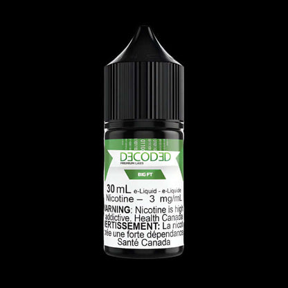 DECODED Salt (30ML) Atlantis 2% - smooth and satisfying ejuice available in Hawkesbury, Ottawa, and across Ontario.