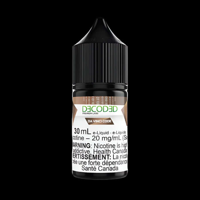 DECODED Salt (30ML) Rongo 2% - smooth and satisfying ejuice available in Hawkesbury, Ottawa, and across Ontario.