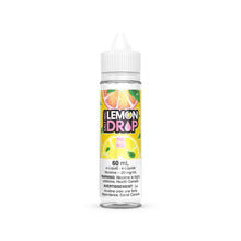 Lemon Drop - Salt Nic 60mL, Blue Raspberry flavour with 12mg nicotine salt, bright and flavorful lemon vape juice, smooth throat hit, ideal for Ontario and Quebec vapers.