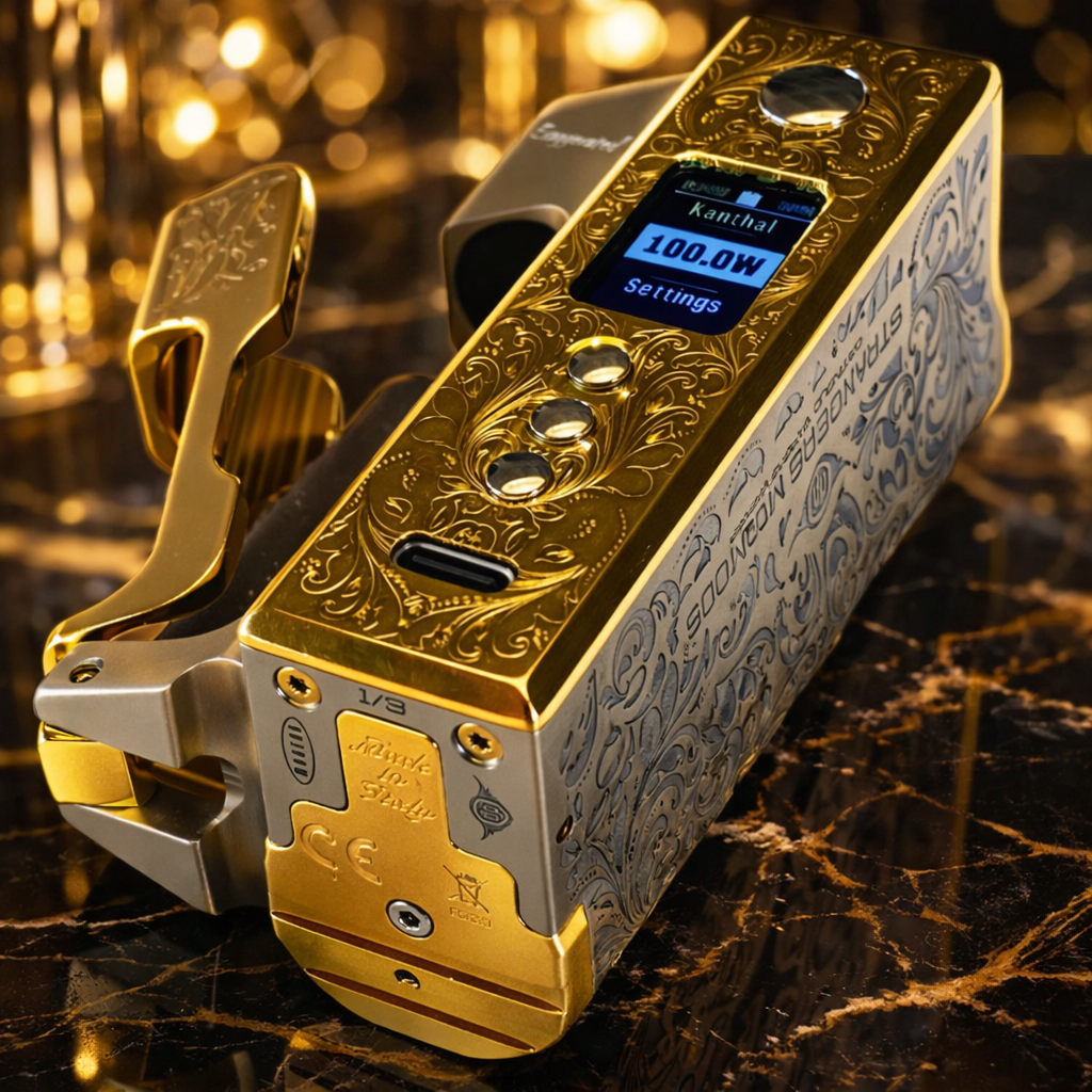 Strangers Mods Modena INDOMITA21 Squonk Mod - Pandora Engraved Limited Edition