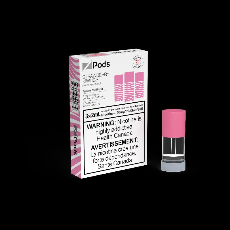 Z Pods, Hawaiian Fruit Nectar flavour, 20mg nicotine blend, smooth and balanced vaping experience, pre-filled pod ideal for Ontario and Quebec vapers.