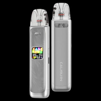 Color: Twilight Silver Hardware & Accessories Get the Uwell Caliburn G4 Pod Kit in Ottawa or Hawkesbury. 2mL CRC, 1300mAh battery, 35W power & smooth flavour. Shop now at SUPA VAPES.