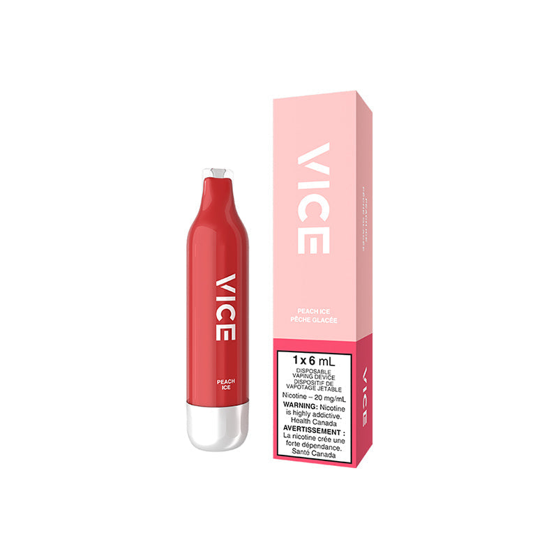 Vice 2500 Disposable Vape — Peach Ice