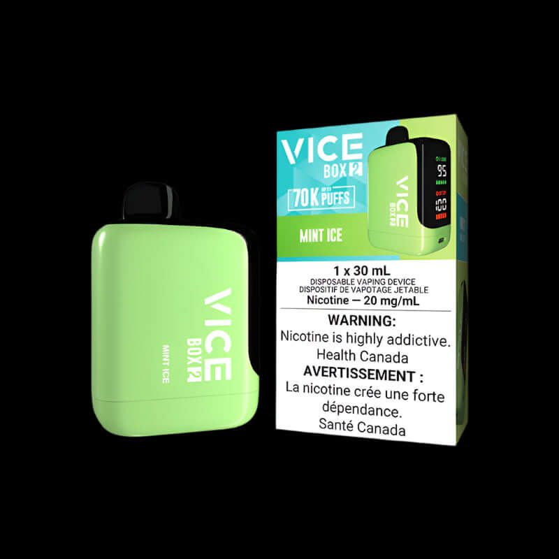 VICE box 2 SLAPPIN' GRAPPLE ICE - cool and intense disposable vape from VICE Box series, available in Hawkesbury, Ottawa, and across Ontario.