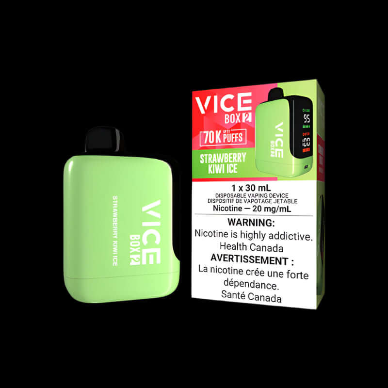 VICE box 2 LUSH ICE - cool and intense disposable vape from VICE Box series, available in Hawkesbury, Ottawa, and across Ontario.