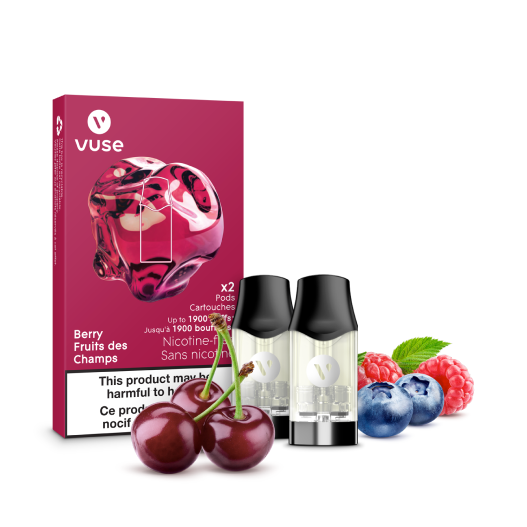 Vuse Pods Flavour: Berry Watermelon Nicotine Strength: 2% (20mg) VUSE epods (2 PCK) | Supa Vapes - Hawkesbury, Ottawa & Ontario Vape Shop