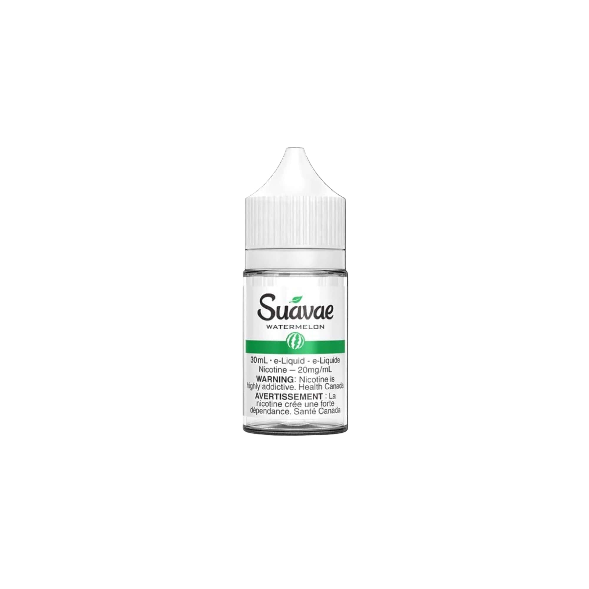 Suavae Flavourless E-Liquid Canada bottle, 30ml size, clean and neutral vape juice for discreet vaping.